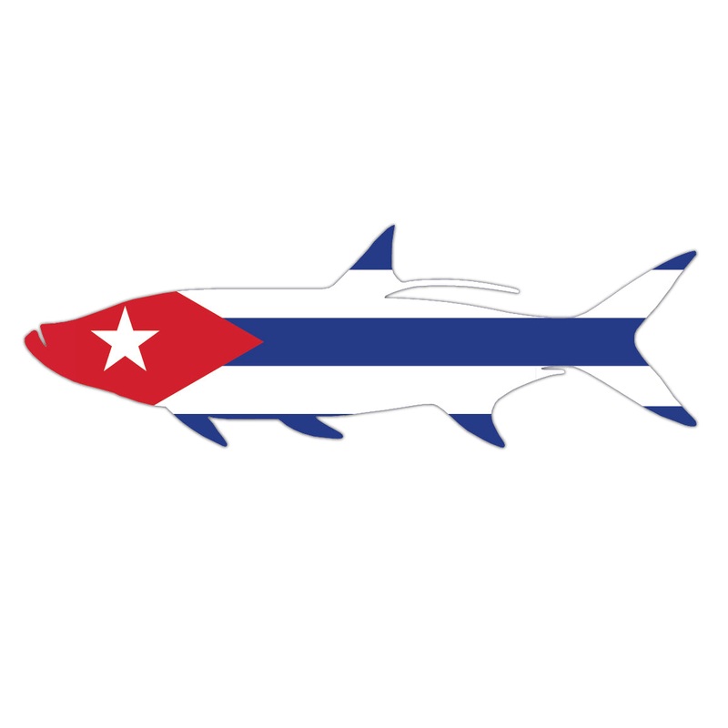 Cuba Tarpon Sticker