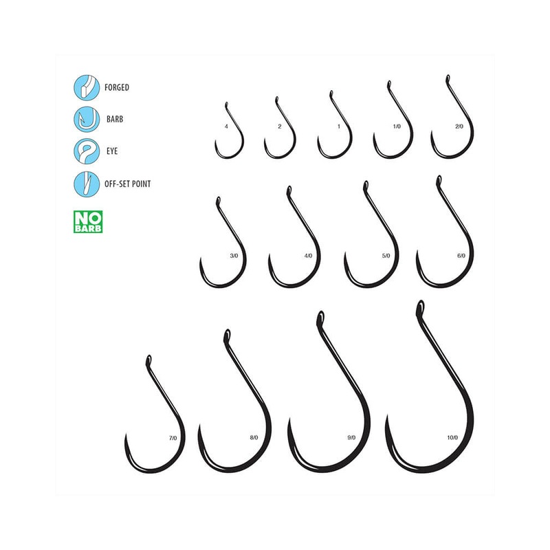 Gamakatsu Barbless Octopus Hooks