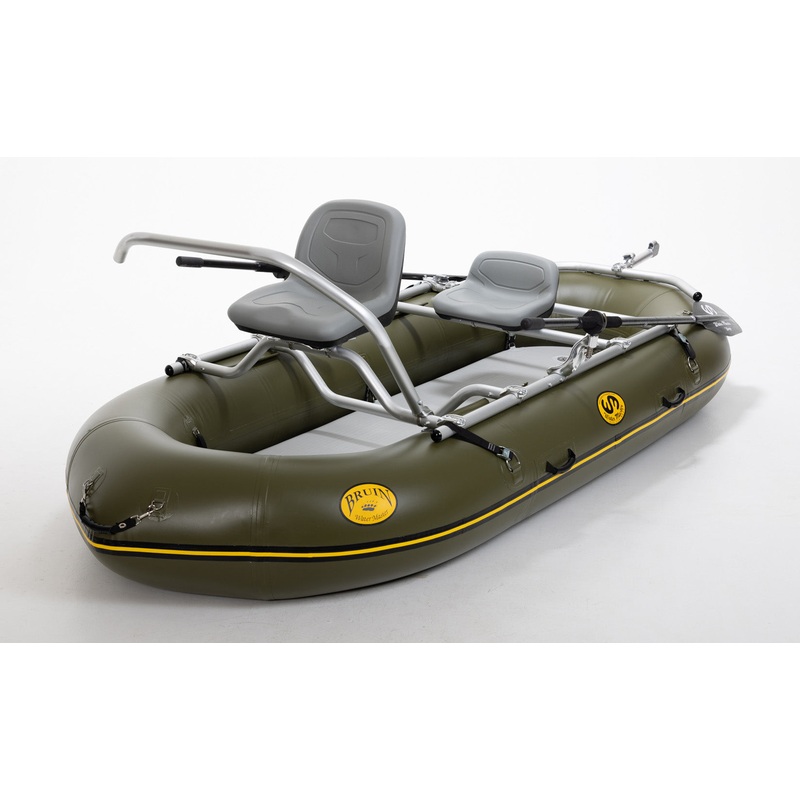 WaterMaster Bruin 2-3 Person Fishing Rafts // Upgraded with Sawyer Stealth Oars