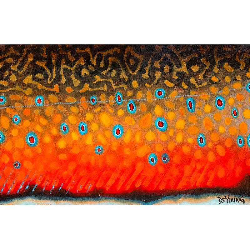 DeYoung Brookie Flank – October Canvas Print