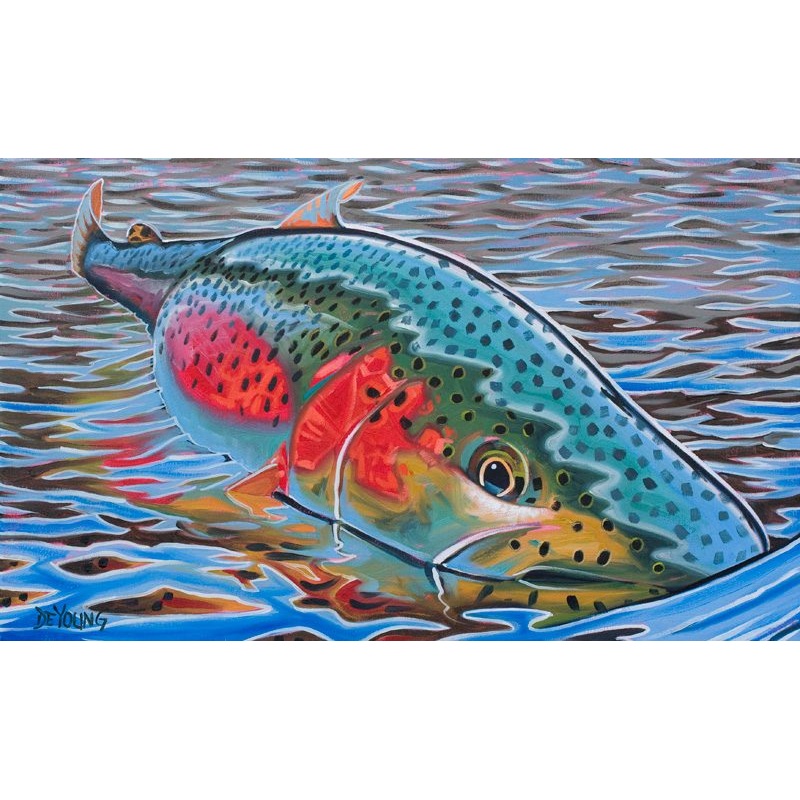 DeYoung Ripples Canvas Print