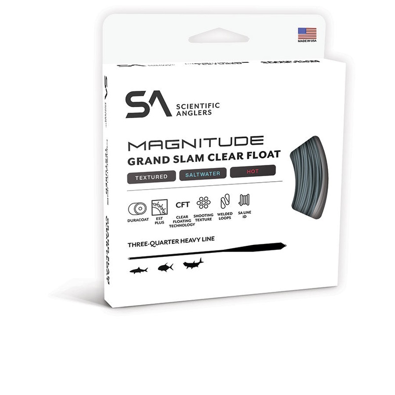 Scientific Anglers Magnitude Textured Grand Slam 10′ Clear Tip Floating Line