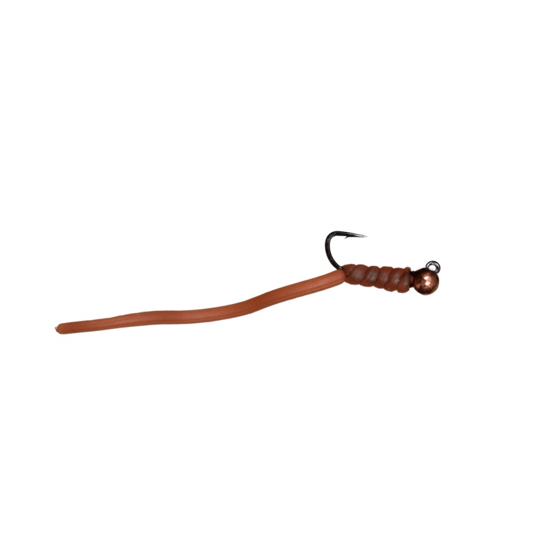 Tungsten Jig Gummy Worm by Solitude