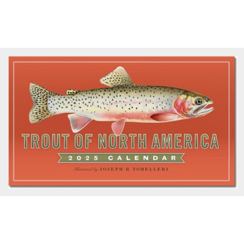 2025 Trout Of North America Calendar