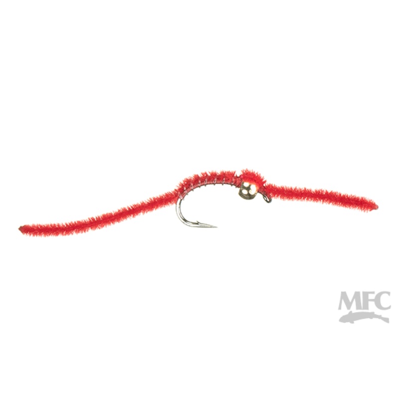 Bead Head San Juan Worm By Montana Fly Co.