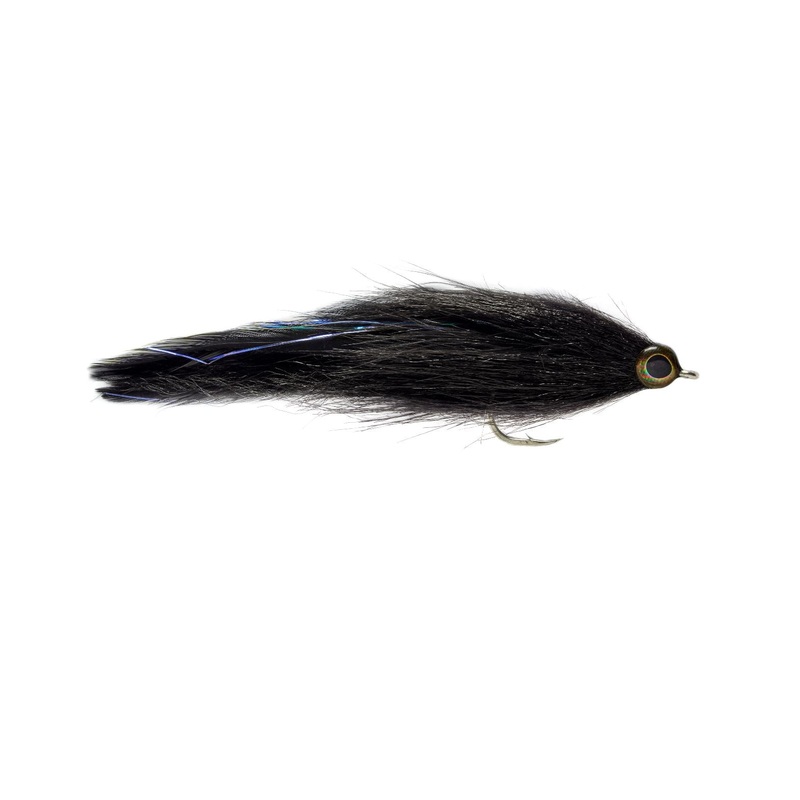 Black Brushy by Fulling Mill // GT Giant Trevally Fly