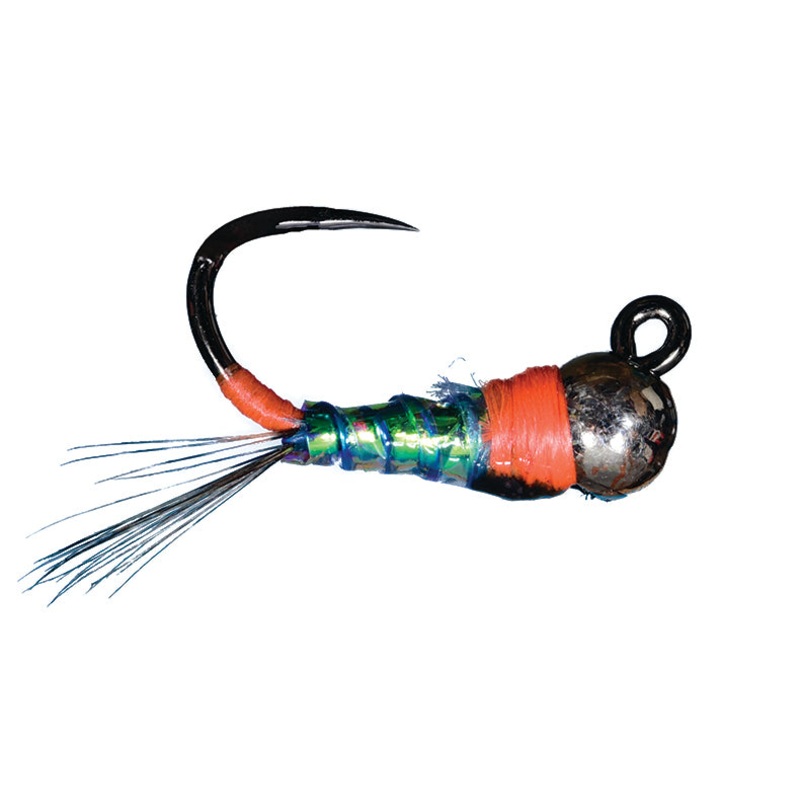 Blue Diamond Perdigon // Tungsten Jighead Nymph by Solitude