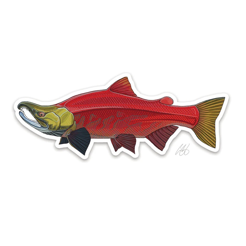 Casey Underwood Sockeye Decal