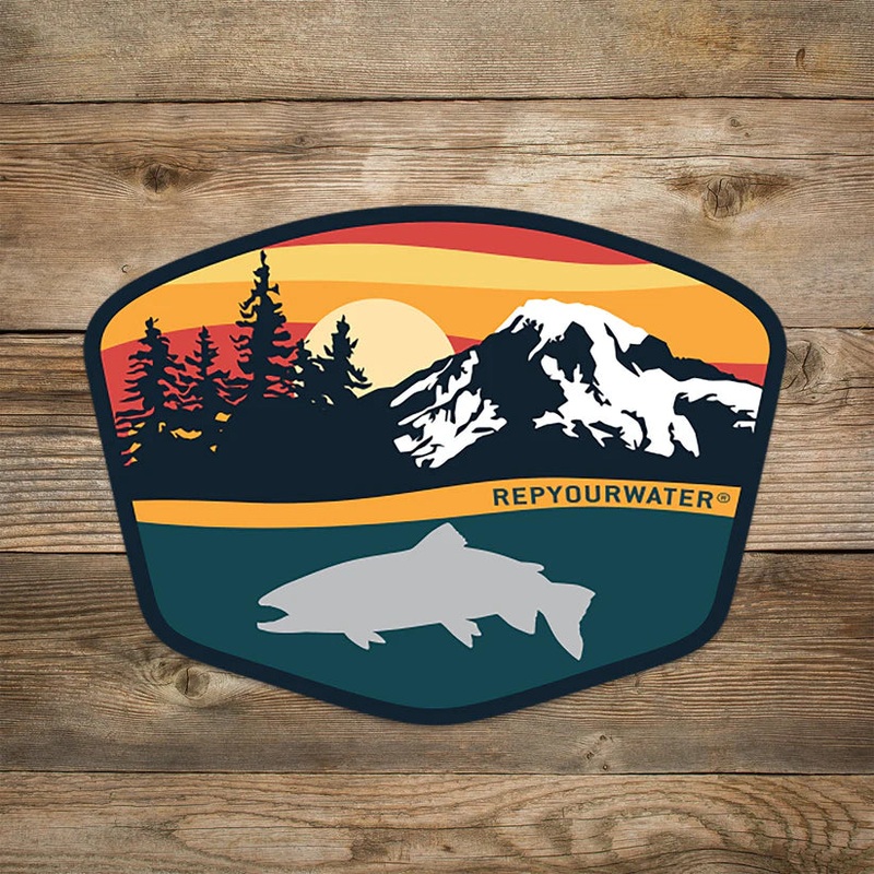 Rep Your Water “Last Light” Sticker