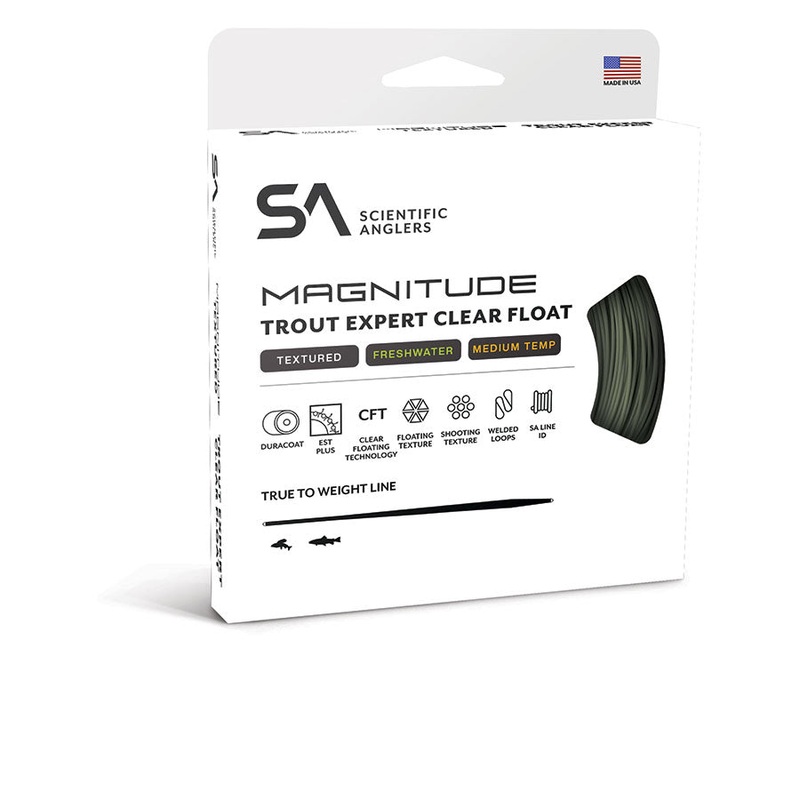 Scientific Anglers Magnitude Textured Trout Expert 10′ Clear Float Tip