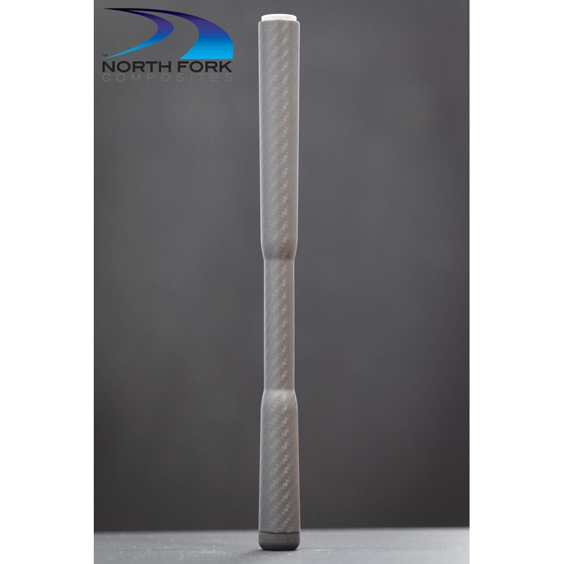 14.0″ Cast “Flor” Soft Touch Carbon Rear Grip (3K larger carbon pattern)