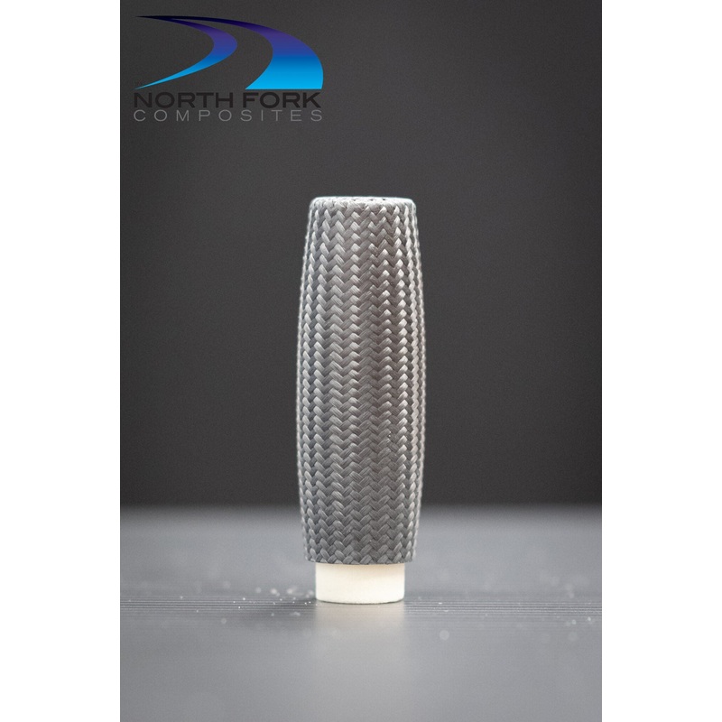 3.0″ Carbon Fiber on PolyurethaneFoam Core Split Grip