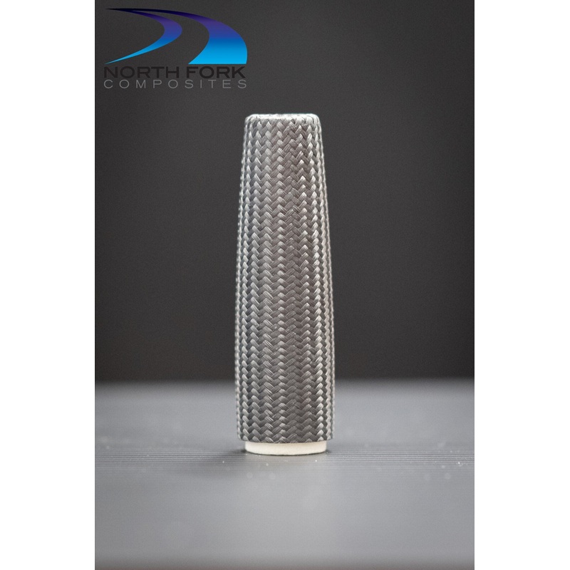 3.75″ Carbon Fiber on Polyurethane Foam Core Split Casting Rear Grip (.375″ ID)