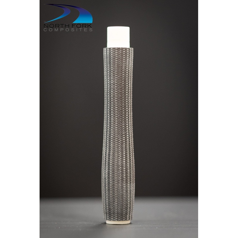 7.0″ Cast Carbon Fiber on Polyurethane Foam Core Rear Grip