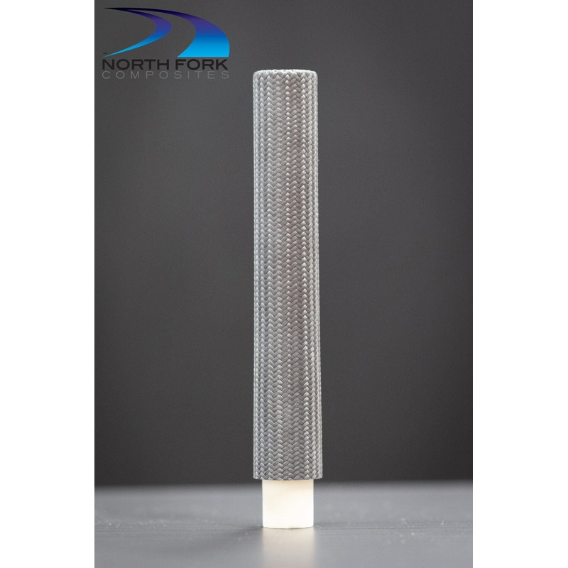7.0″ Spin Carbon Fiber on Polyurethane Foam Core Rear Grip