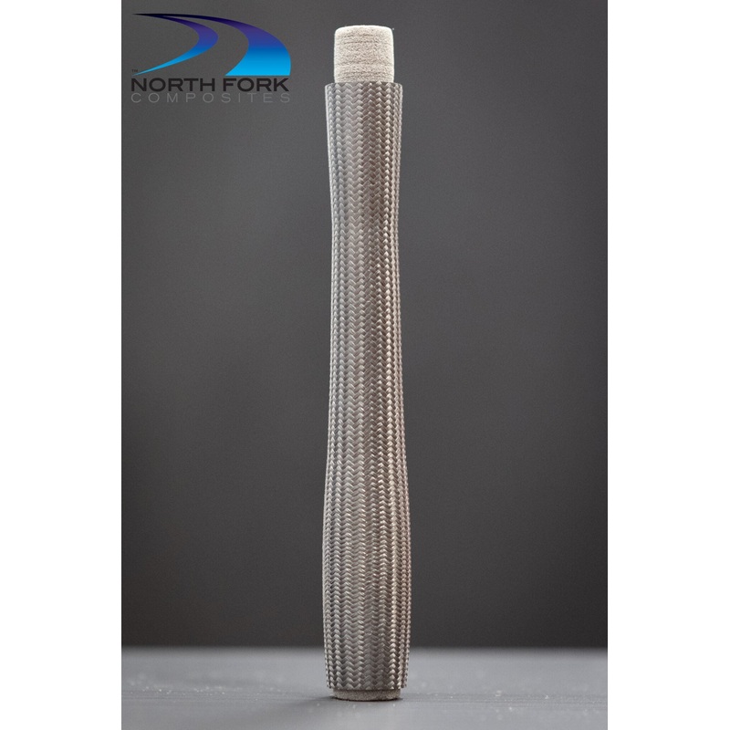 9.0″ Cast Carbon Fiber on Polyurethane Foam Core Rear Grip