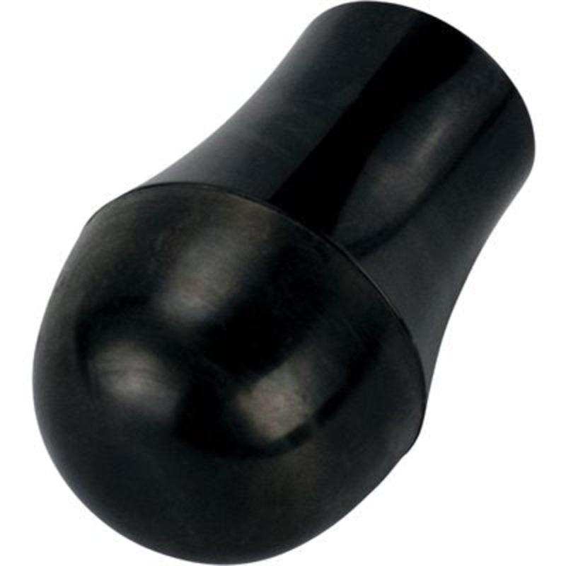 AF2-B – 2″ Alum Fighting Butt- Black