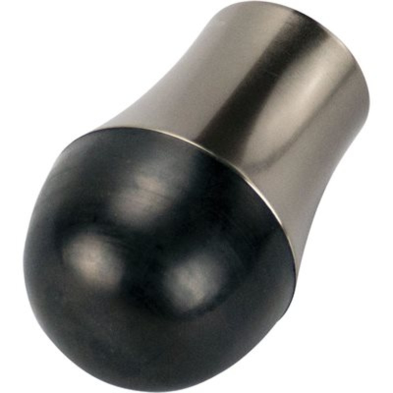 AF2-SG – 2″ Alum Fighting Butt-Shiny Gunsmoke