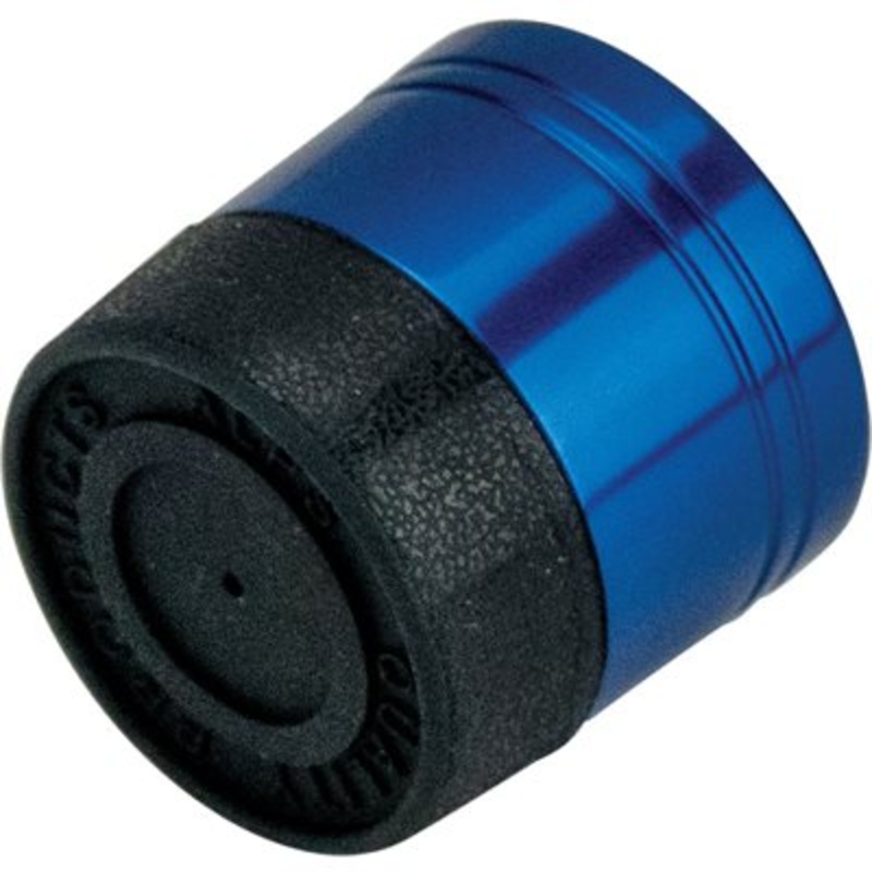 ALBC20-CB – Butt Cap Aluminum ID 19.685mm – Cobalt Blue
