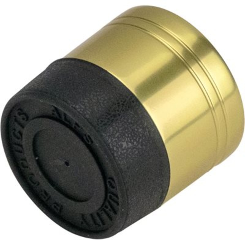 ALBC20-PG – Butt Cap Aluminum ID 19.685mm – Pale Gold