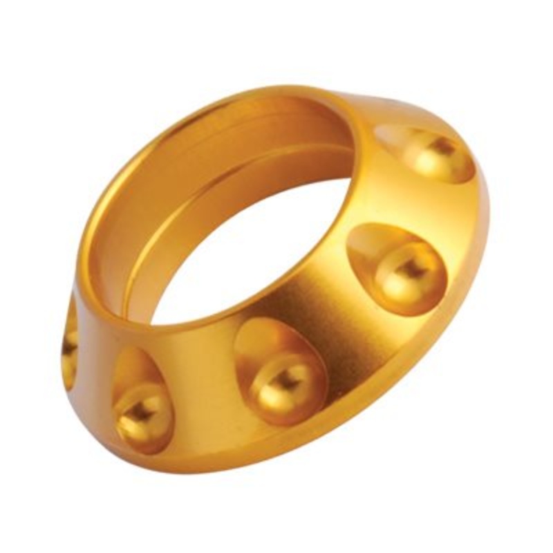 AWCCO335-G – Aluminum Winding Check w/cut out .335 I.D. – Gold