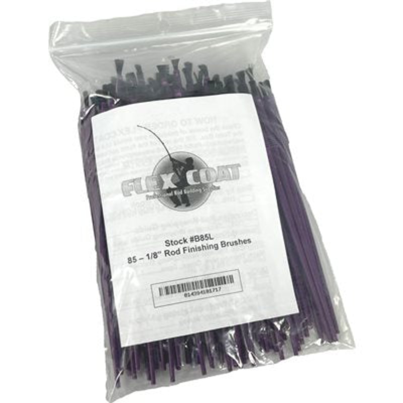 B85L – Bulk Pack of 85-1/8″ Lite Brushes (Purple)