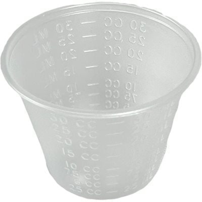 C100 – Bulk Pack of 100-1 oz. Mixing Cups