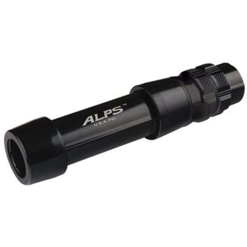 CAH16CM-KLN-B – Centra-Lock Alum R/S w/Knurled Long Nut  w/ Cushion – Black