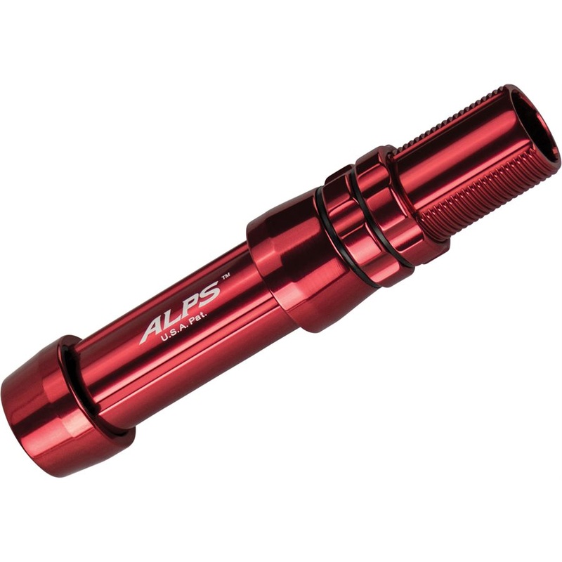 CAH20M-R – Centra-Lock  Alum Machined R/S – Red