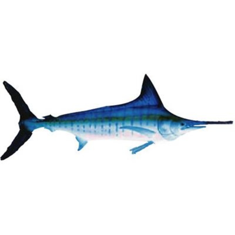 DCL192 – Decal Striped Marlin .84″ x 2.48″ (C492)