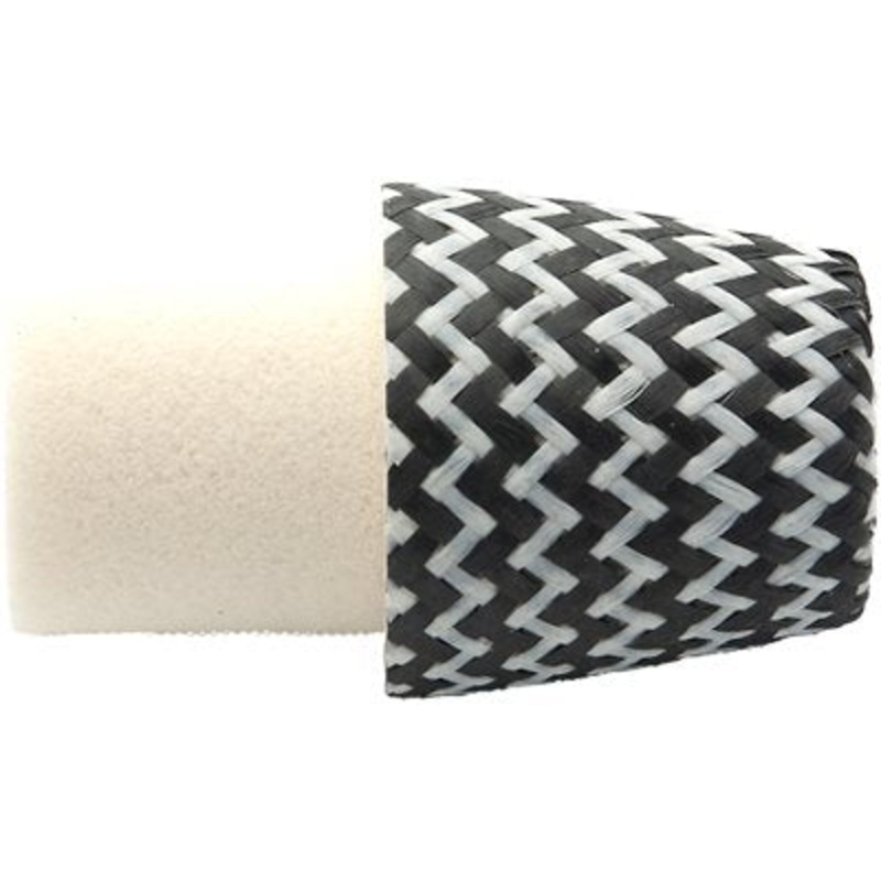 FCFB1.75-375-W – White-Forecast Carbon Grip Fighting Butt  1.75″-375