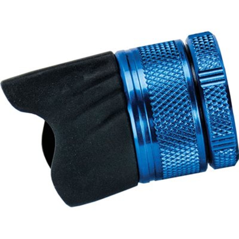 RPD16S-DKN-CB – RPD Nut Nylon Graph Soft Touch double knurled – Cobalt Blue