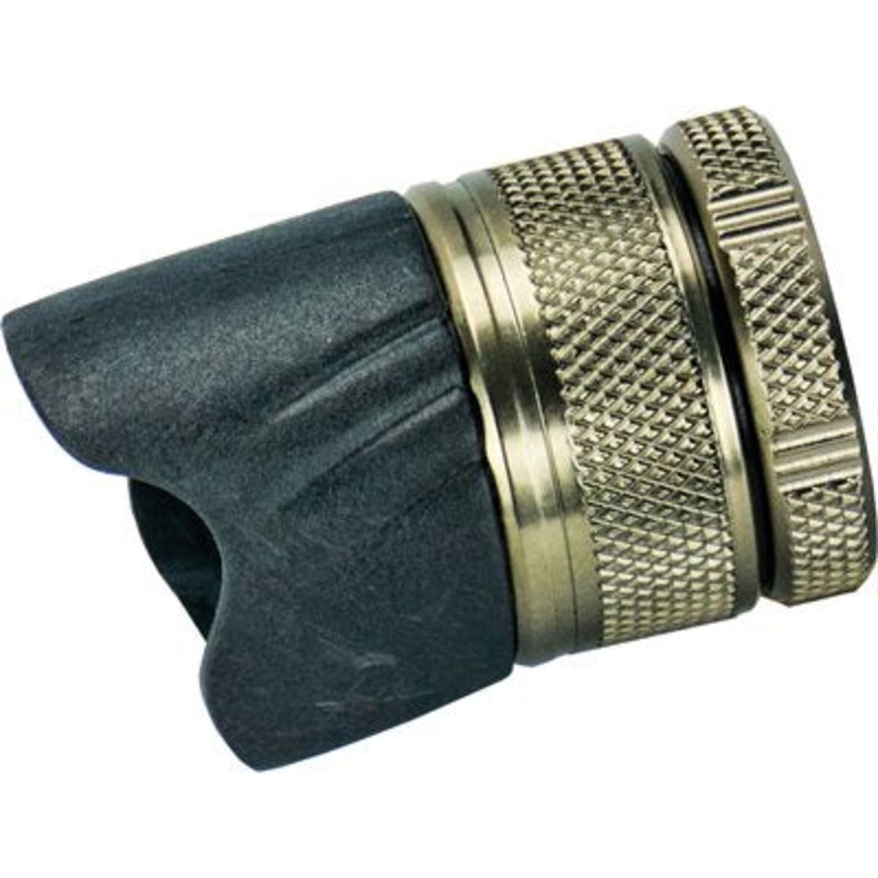 RPDMVT16-DKN-TC – RPD Nut MVT material double knurled – Dark Titan Smoke