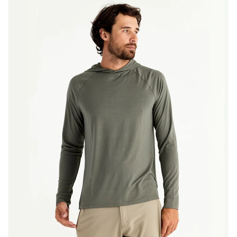 Free Fly Mens Bamboo Flex Hoodie