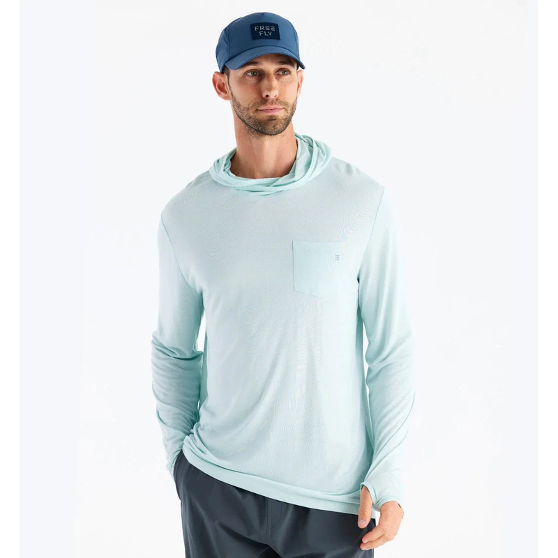 Free Fly Mens Lightweight Bamboo Hoodie