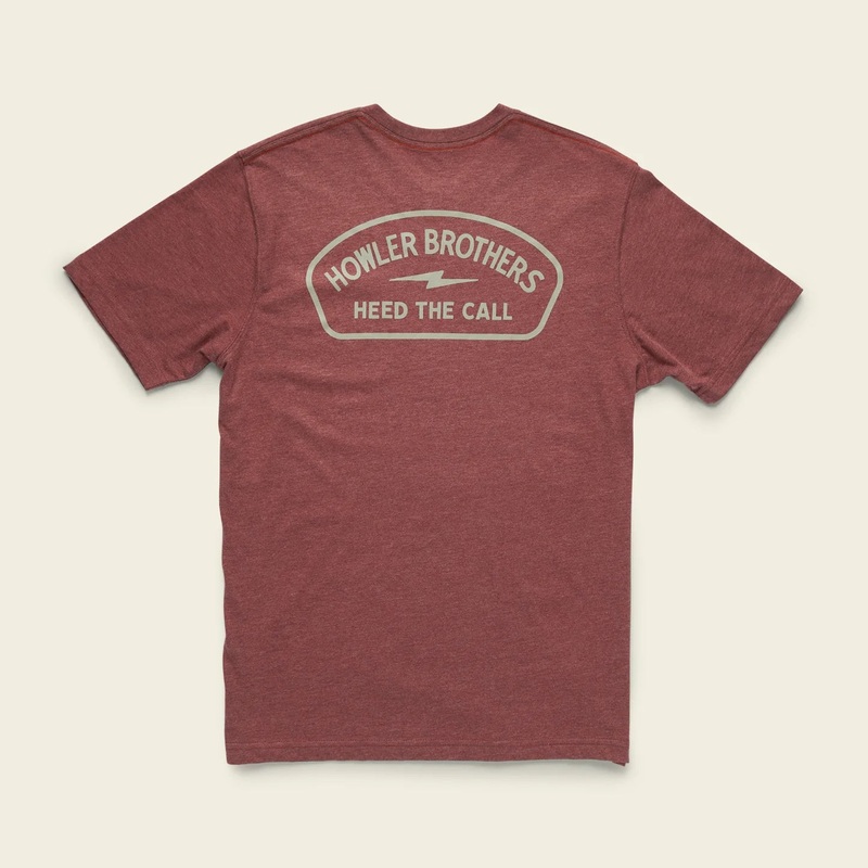 Howler Bros. LIGHTNING BADGE Pocket T-Shirt