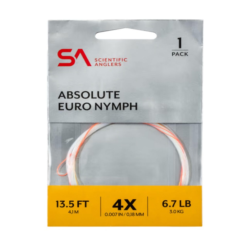 Scientific Anglers Absolute Euro Nymph Leader 1-pack