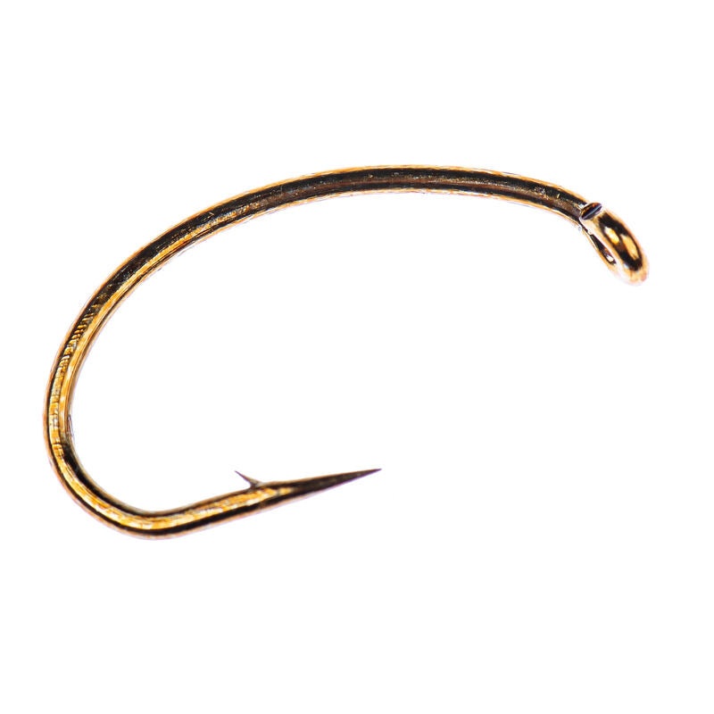 Hareline Core C1120 Curved Nymph Scud Bronze