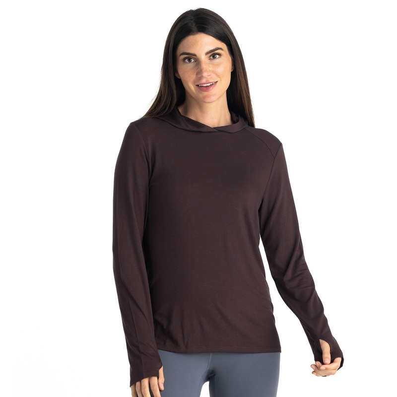 Free Fly Womens Bamboo Shade Hoodie II