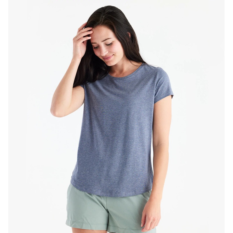 Free Fly Womens Bamboo Current Tee