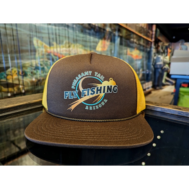 Pheasant Tail Trucker Hat