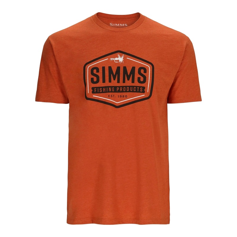 Simms Mens Fly Patch T-Shirt