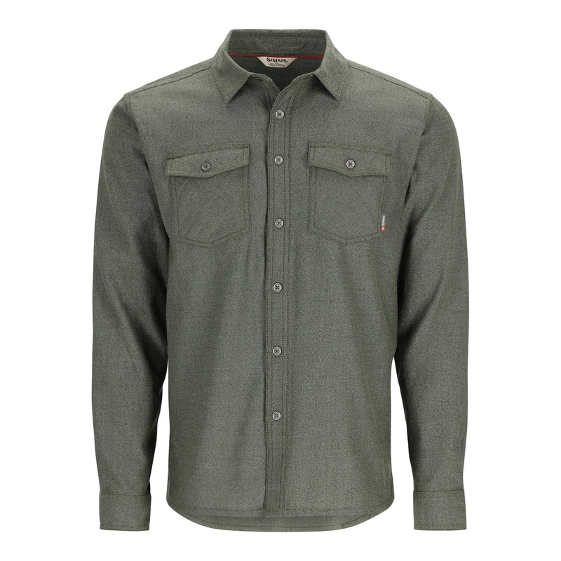 Simms Mens Shoal Flannel