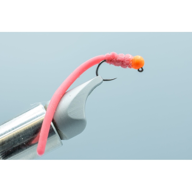 Hot Head Jig Squirmy Red BL #14