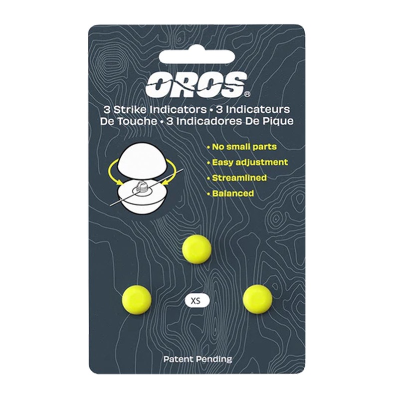 Oros 3-Pack Strike Indicator Chartreuse X-Small