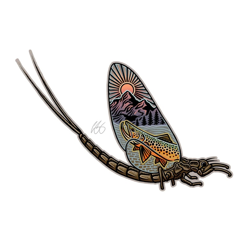 Casey Underwood Mayfly Scape