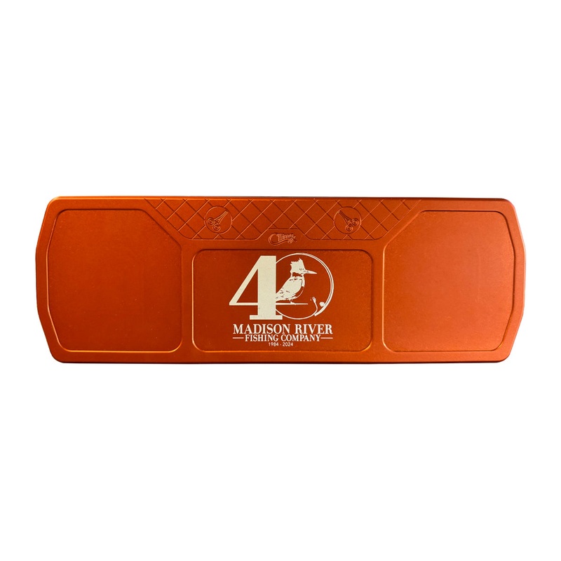Cling Mag Grab MRFC 40th Logo Boat Bar Orange