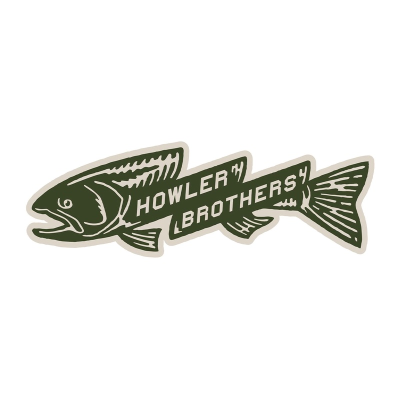 Howler Bros Sticker Trout Bolt