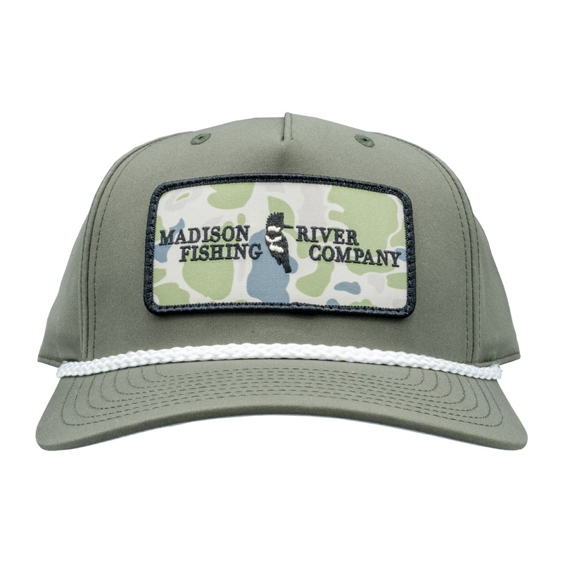 MRFC Logo Camo Patch 258 Hat Dark Olive/White Rope
