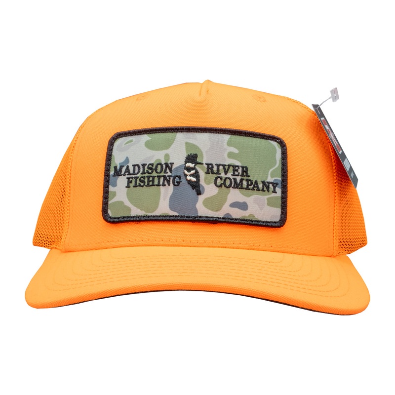 MRFC Logo Camo Patch 882FP Trucker Blaze Orange